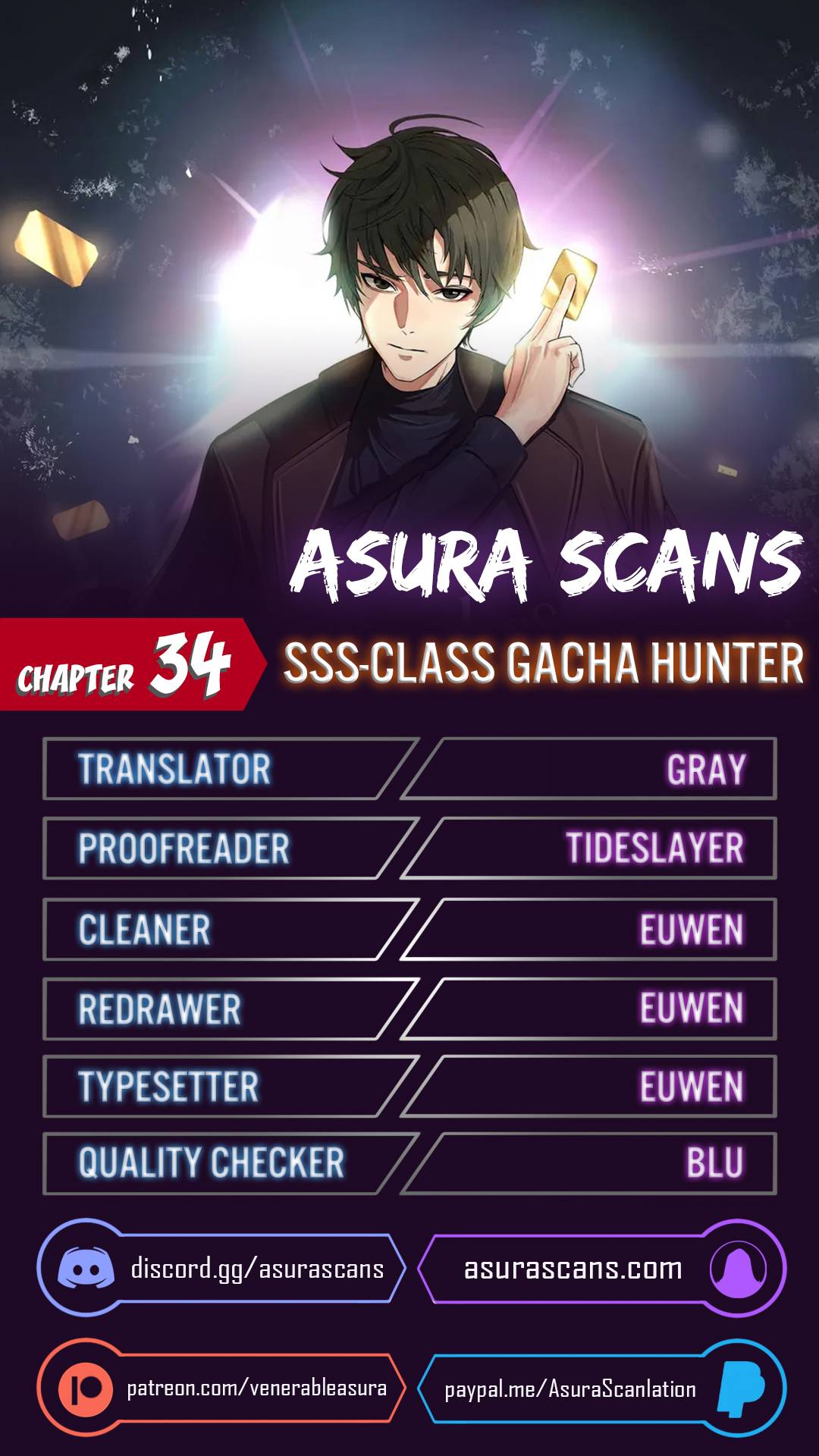 SSS-Class Gacha Hunter chapter 34 - page 1