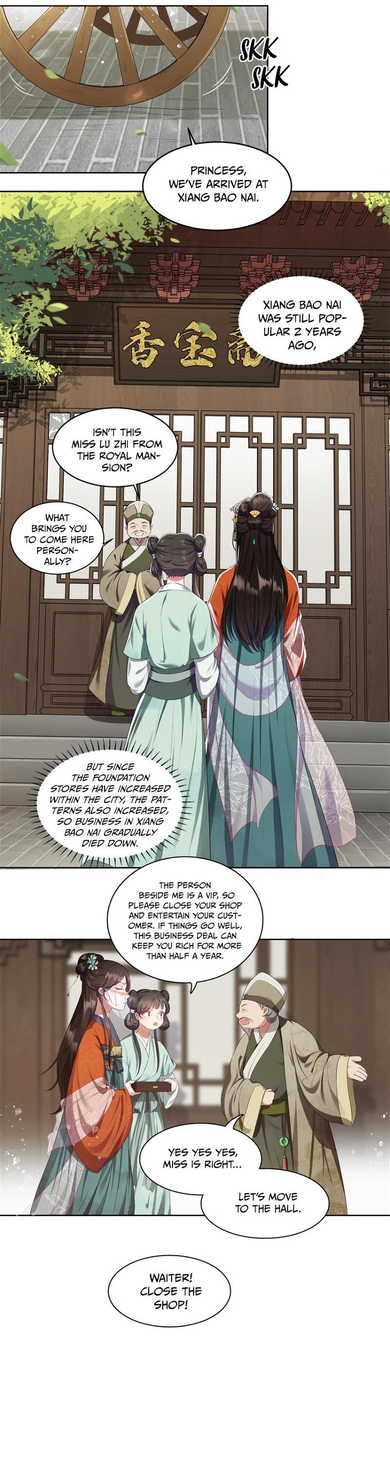 Pink Blossoms Mirror Your Beauty Chapter 3 - page 5