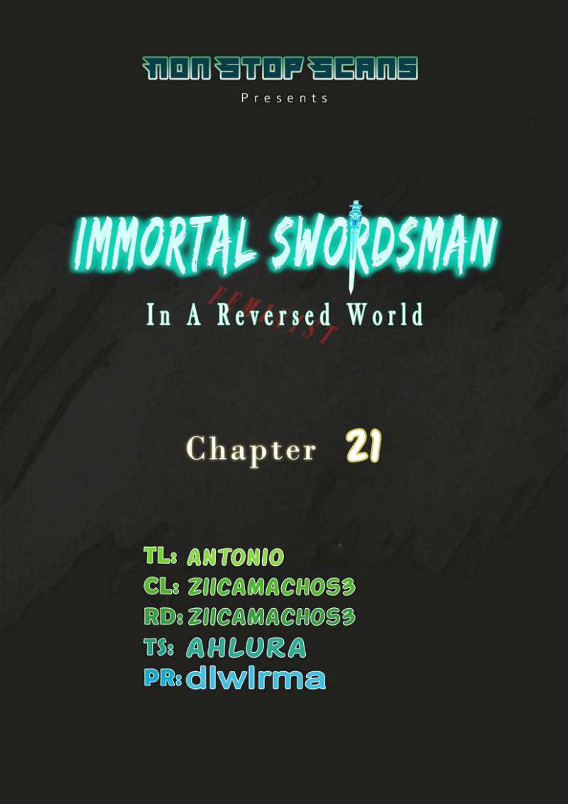 Immortal Swordsman in The Reverse World Chapter 21 - page 1