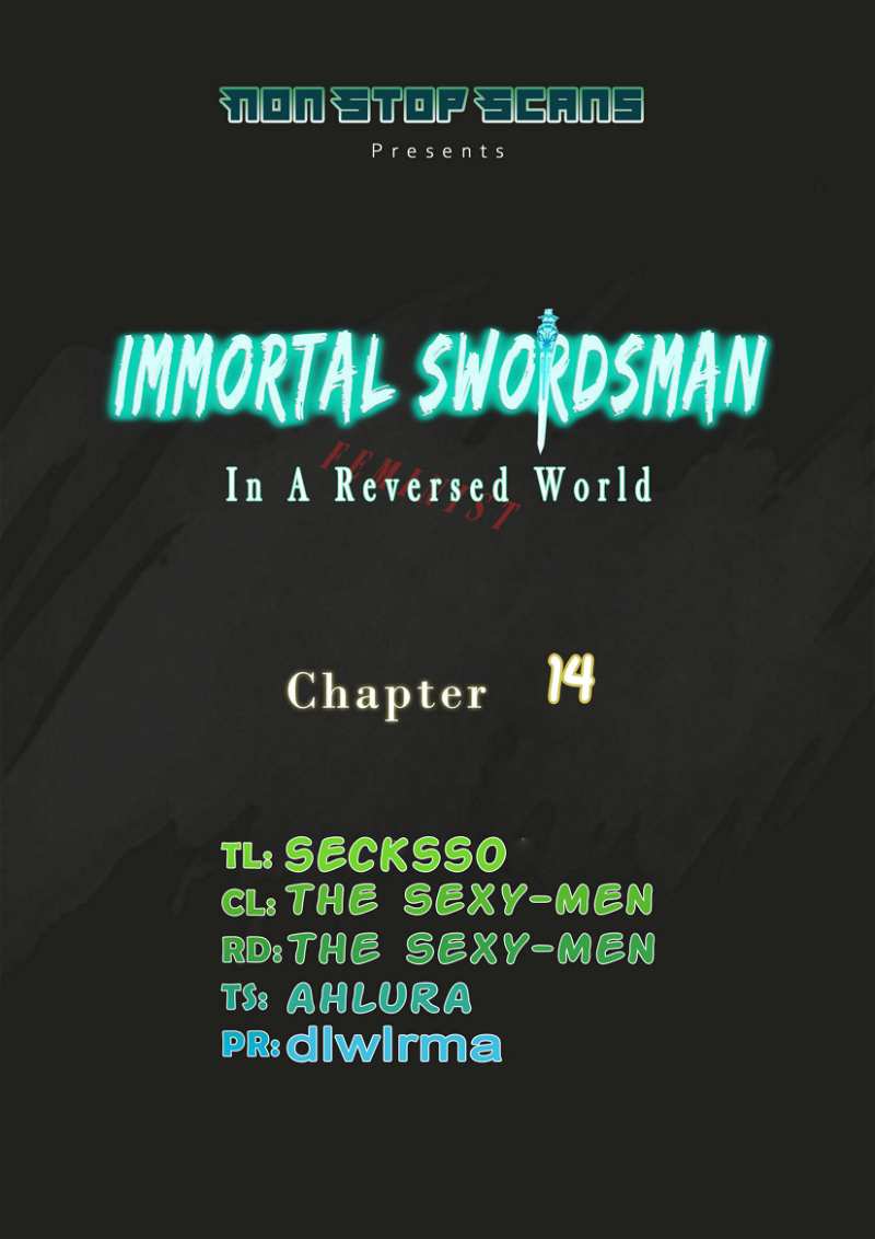 Immortal Swordsman in The Reverse World Chapter 14 - page 1