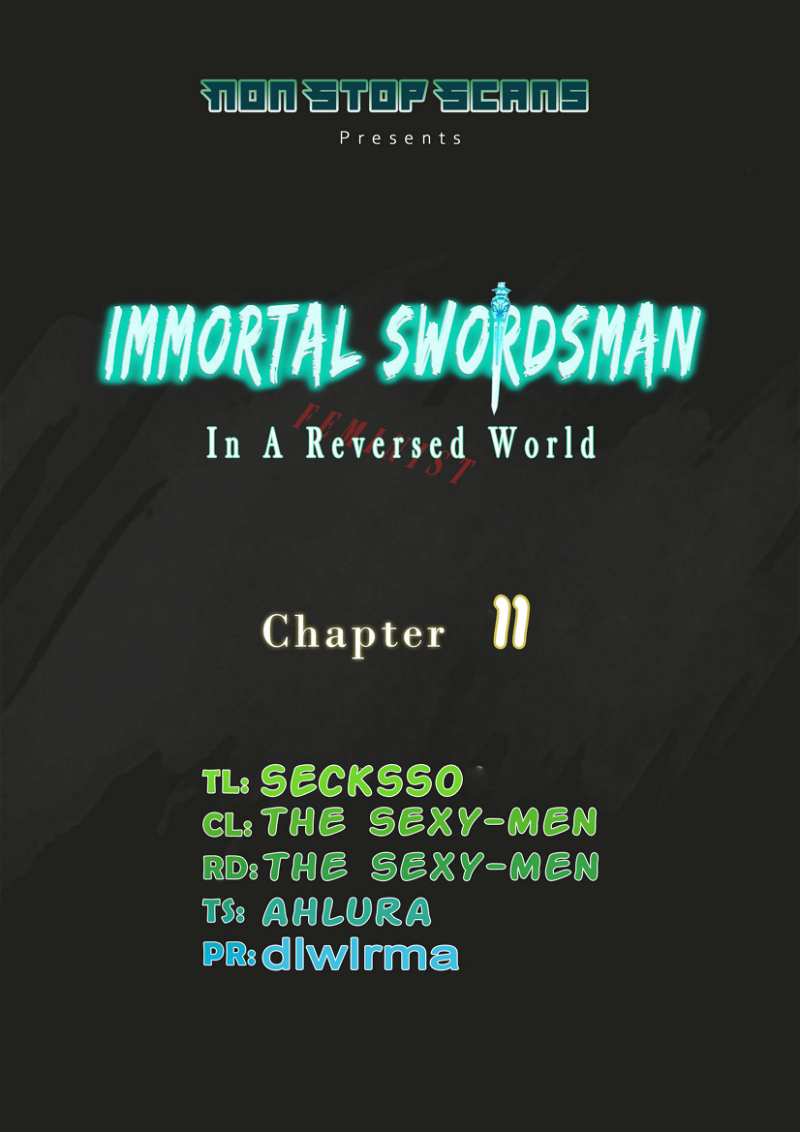 Immortal Swordsman in The Reverse World Chapter 11 - page 1