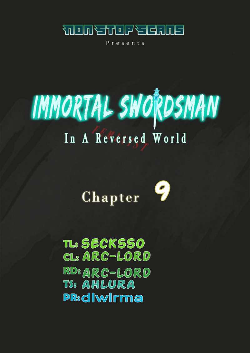 Immortal Swordsman in The Reverse World Chapter 9 - page 1