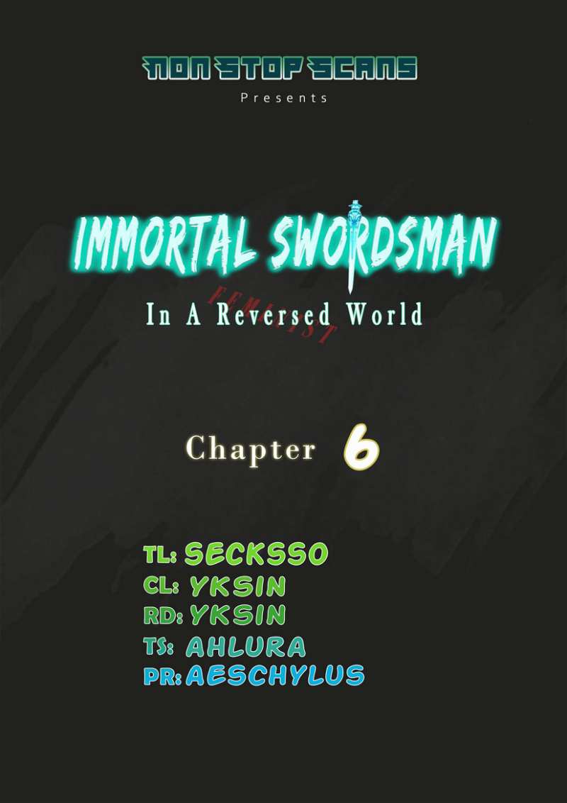 Immortal Swordsman in The Reverse World Chapter 6 - page 1