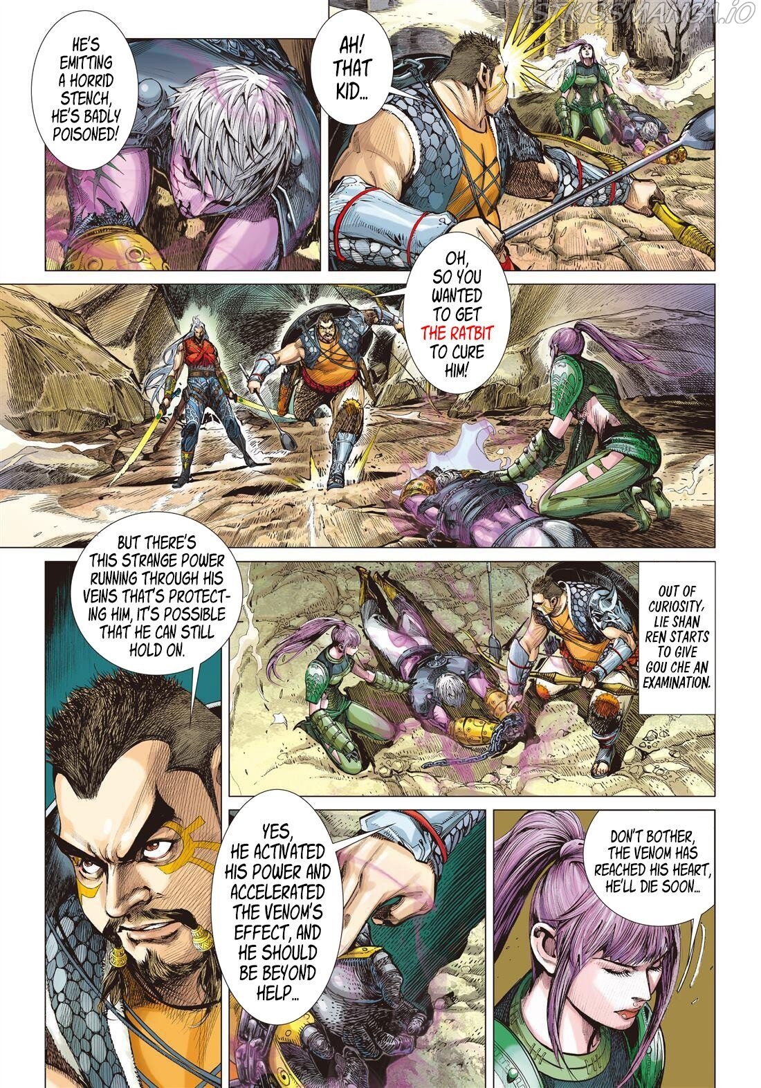 War of Mountains And Seas chapter 7.1 - page 8