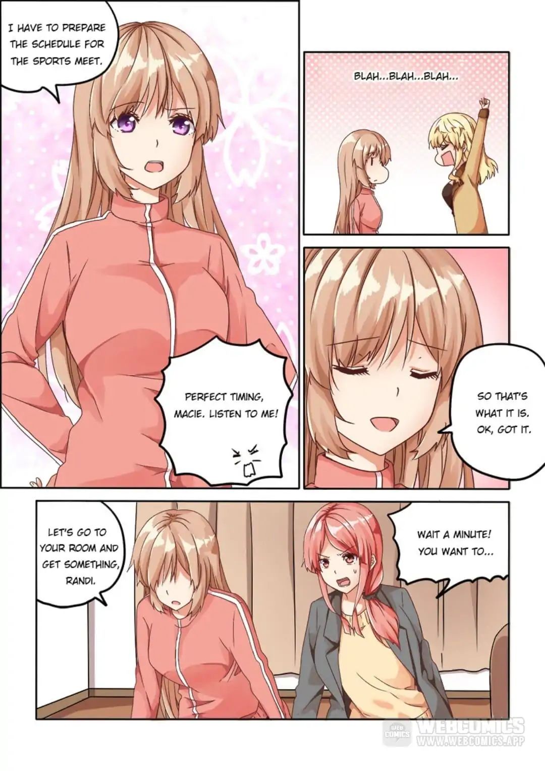 Why Did I, the MC Of Gal Game Jump Into A World Of Yuri Comic? chapter 71 - page 3