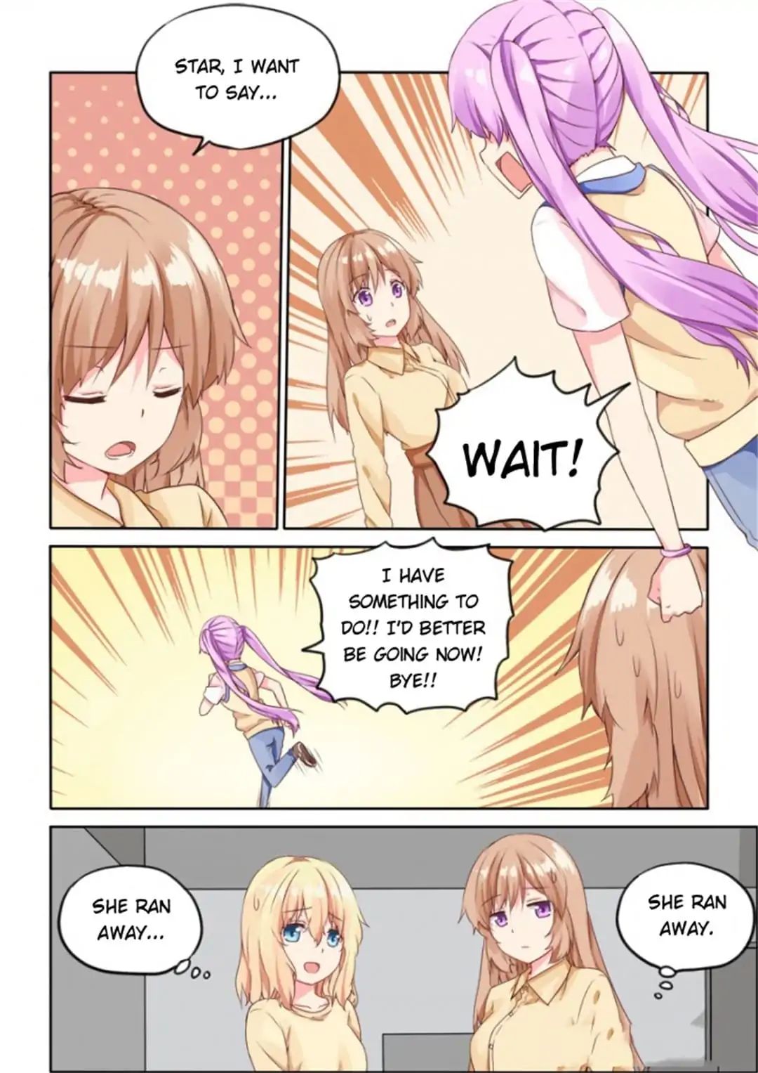 Why Did I, the MC Of Gal Game Jump Into A World Of Yuri Comic? chapter 33 - page 3