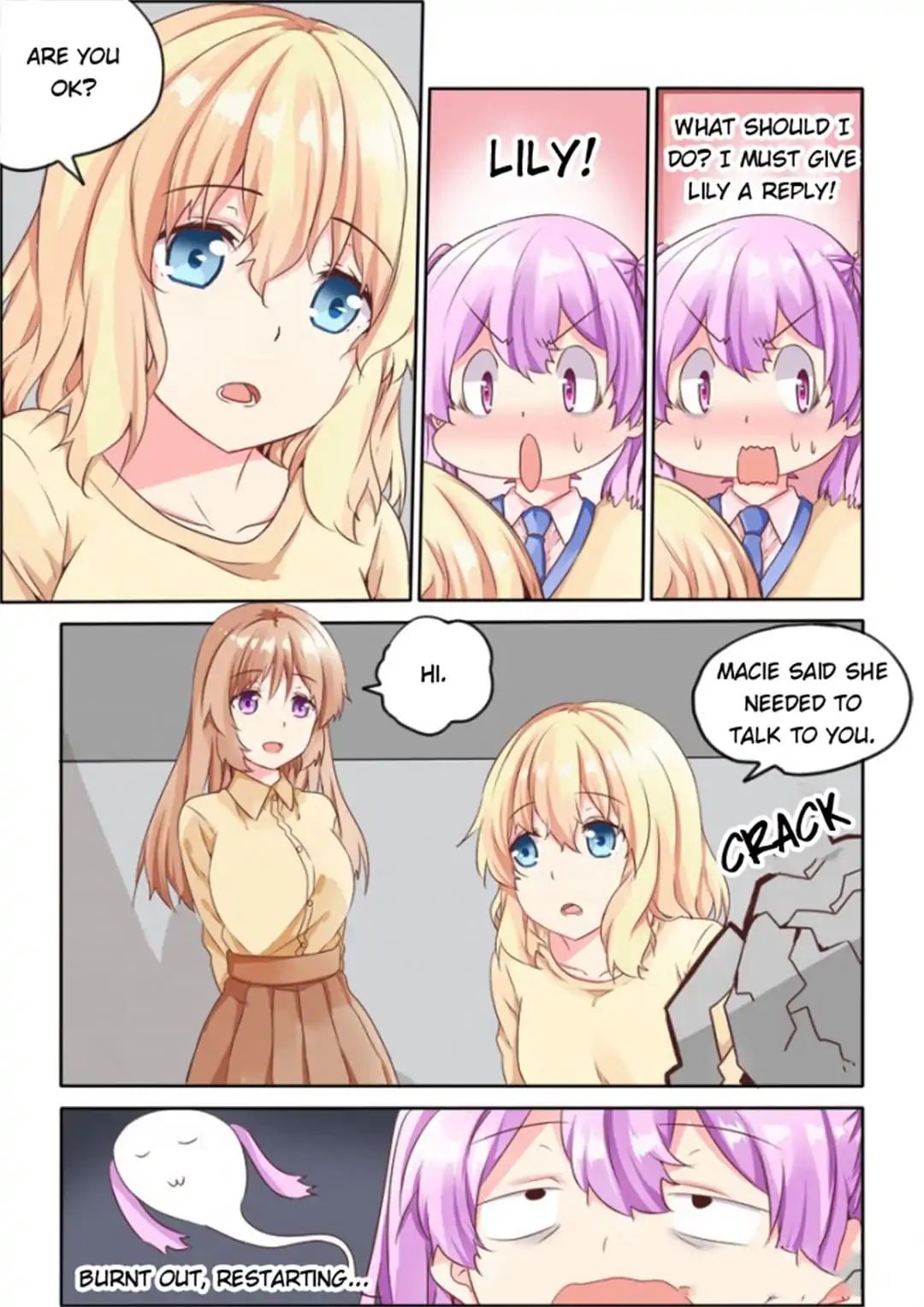 Why Did I, the MC Of Gal Game Jump Into A World Of Yuri Comic? chapter 32 - page 9