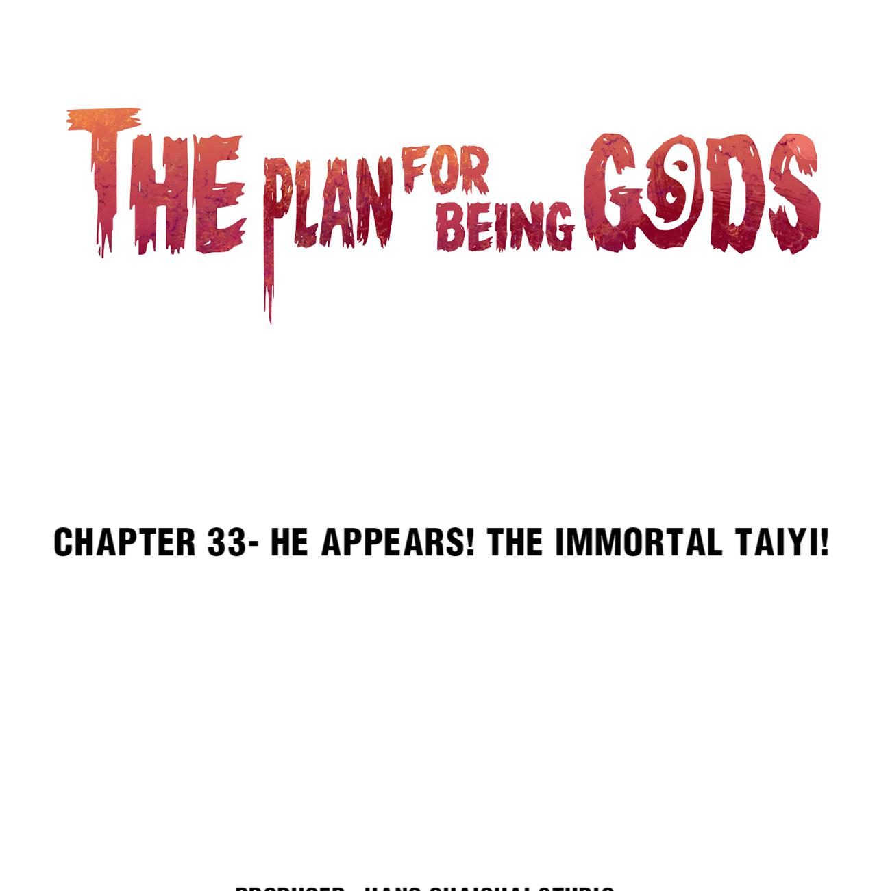 The Plan For Being Gods chapter 33 - page 1