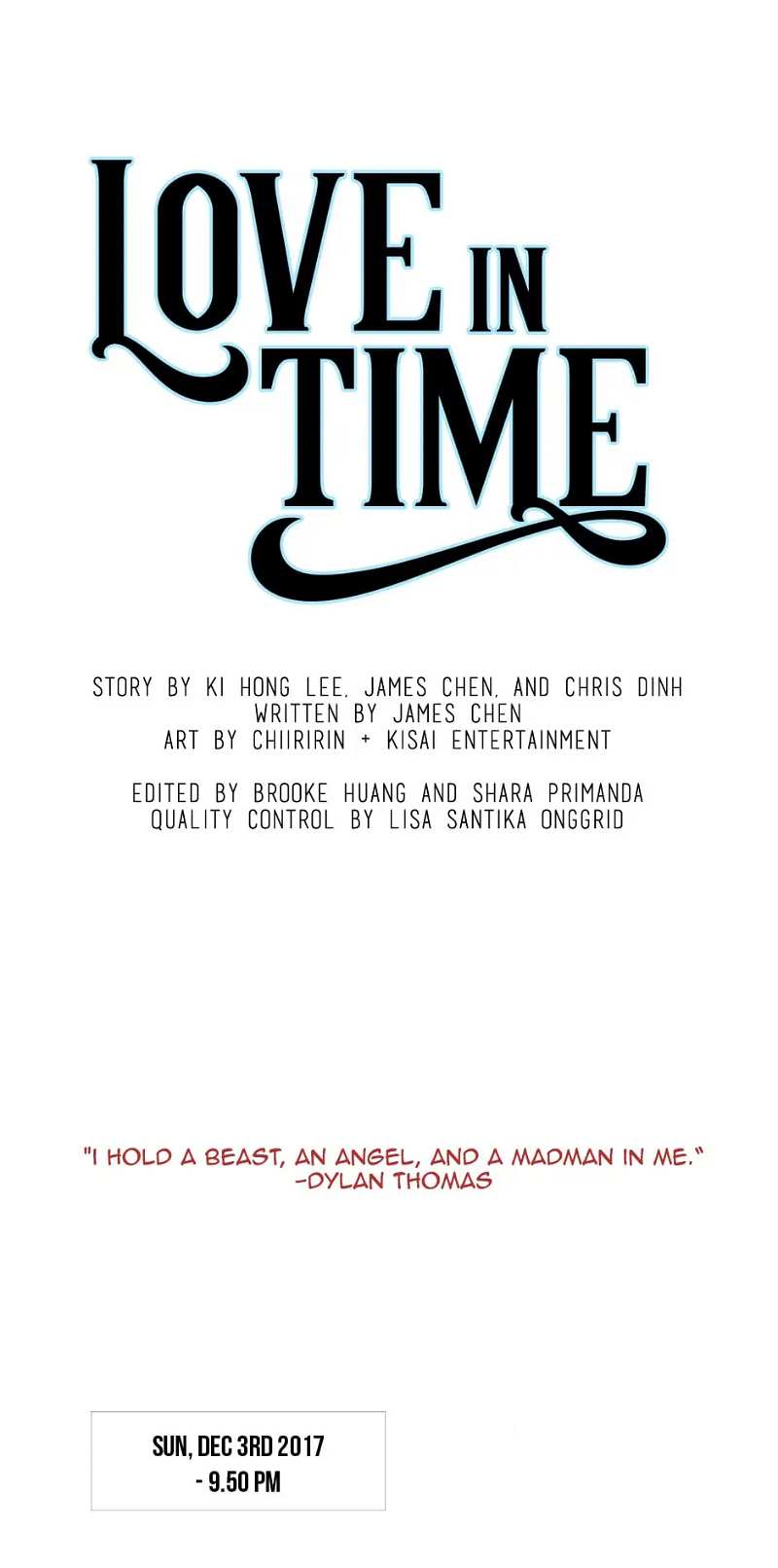 Love In Time chapter 9 - page 1