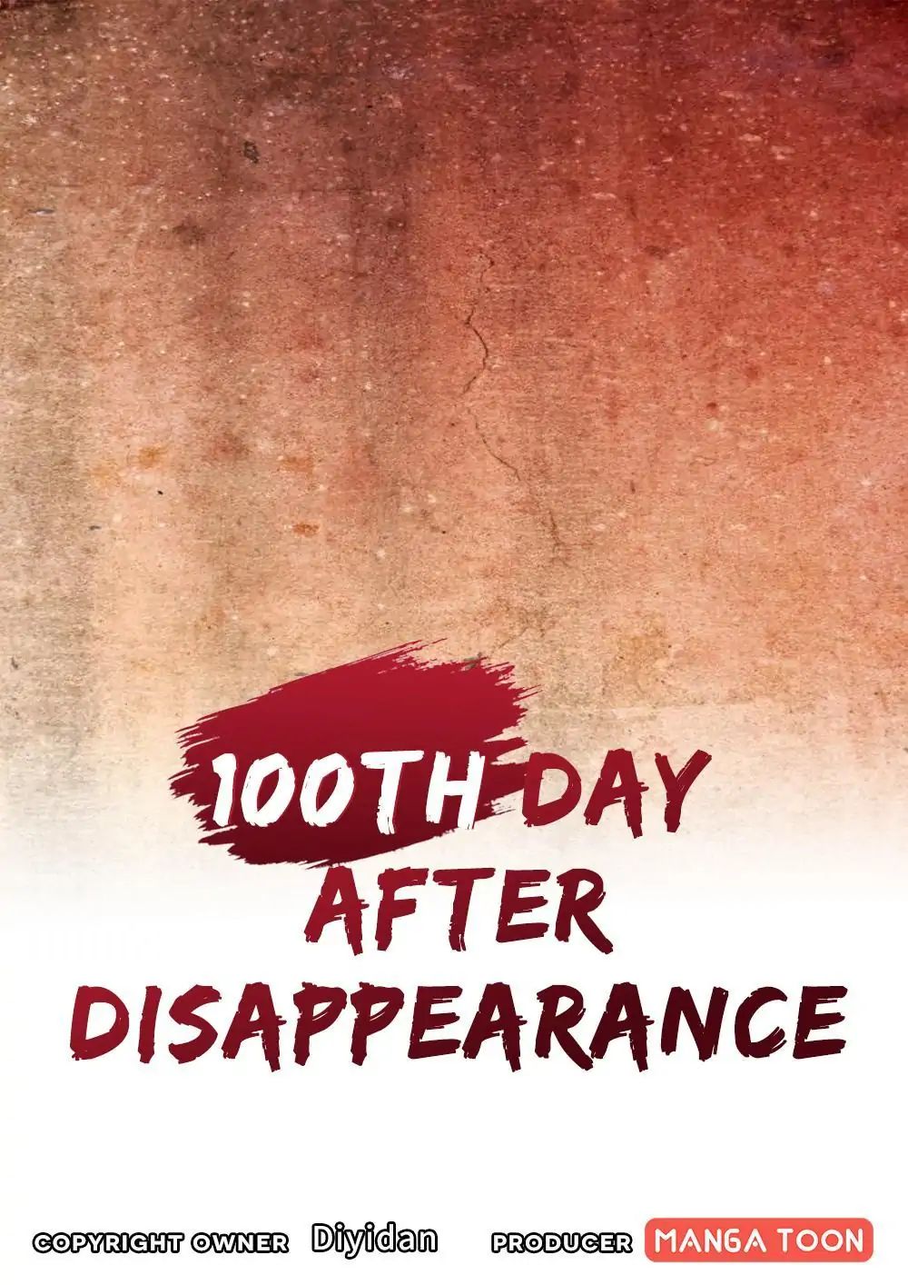 Day 100 of My Sister’s Disappearance chapter 58 - page 1