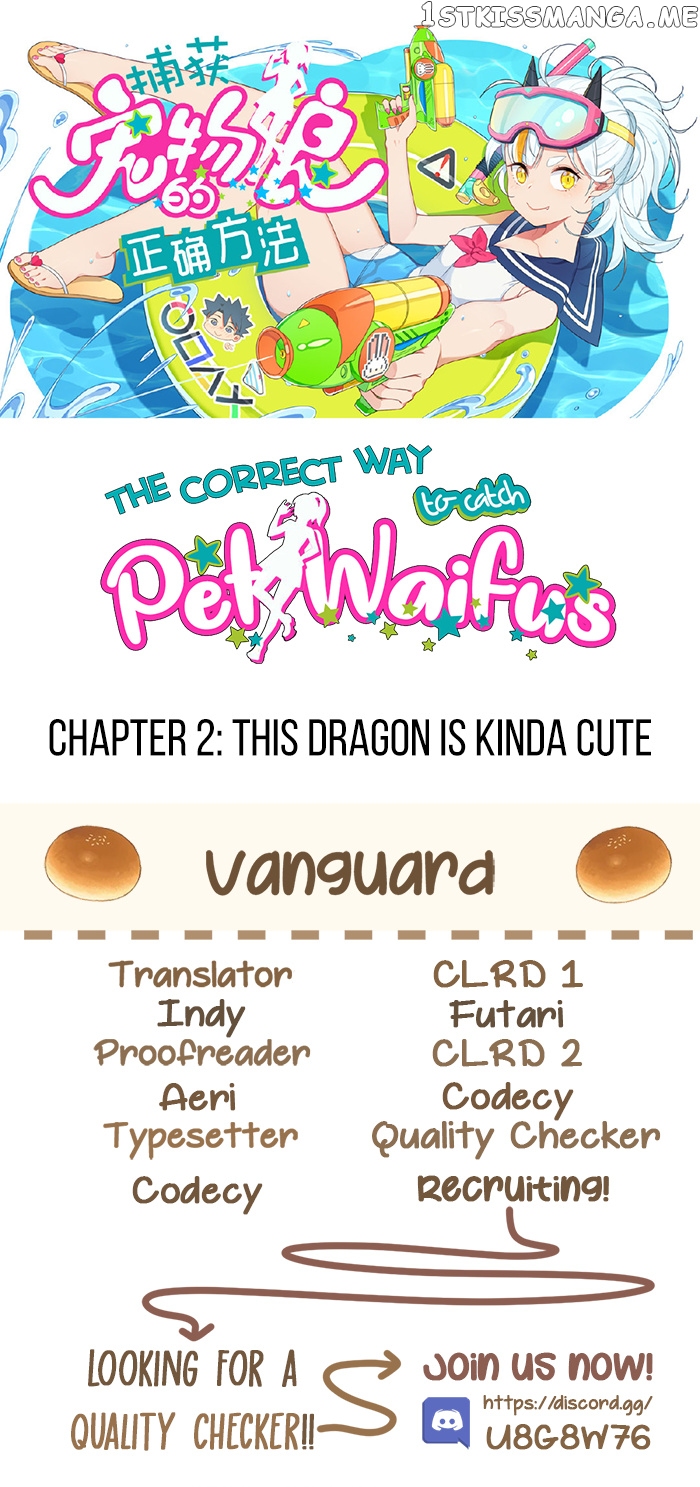 The Correct Way To Catch Pet Waifus chapter 2 - page 1