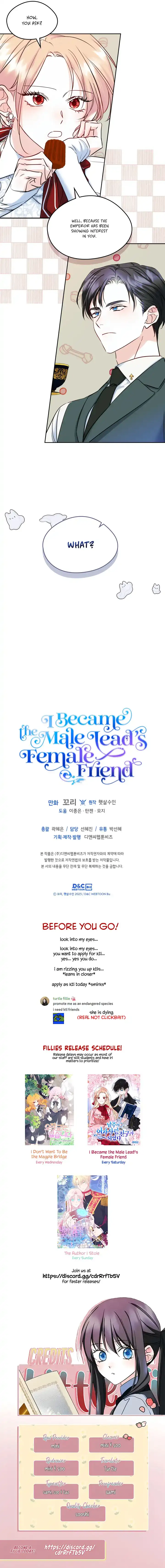 Just the Male Lead's Friend Chapter 37 - page 9