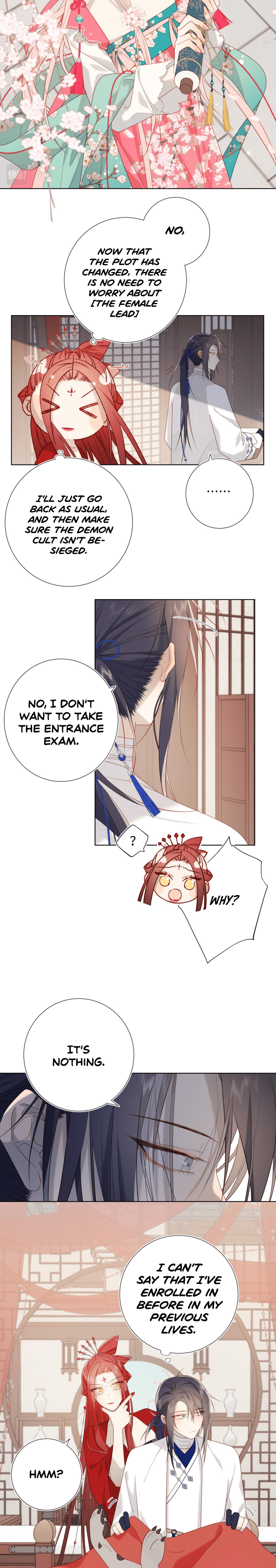 The Villainess Refuses to Flirt with the Male Lead chapter 44 - page 8