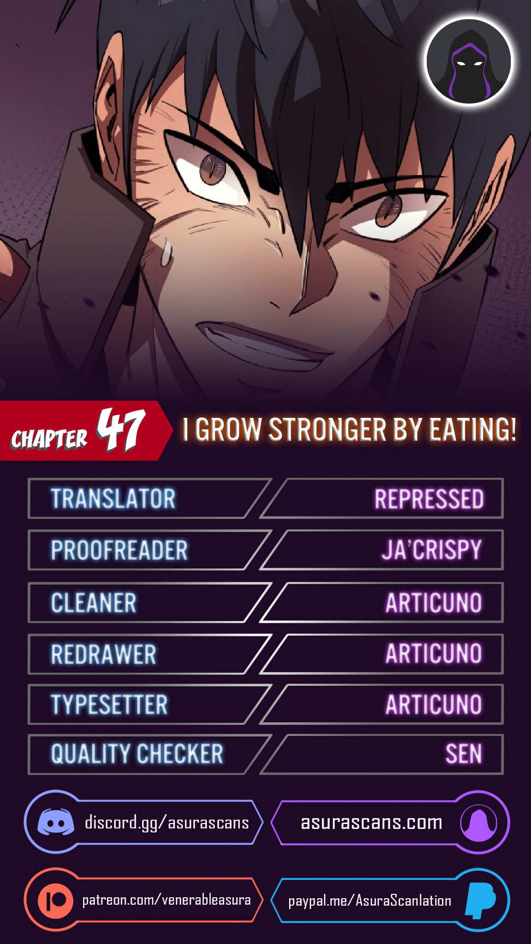I Grow Stronger By Eating! chapter 47 - page 1