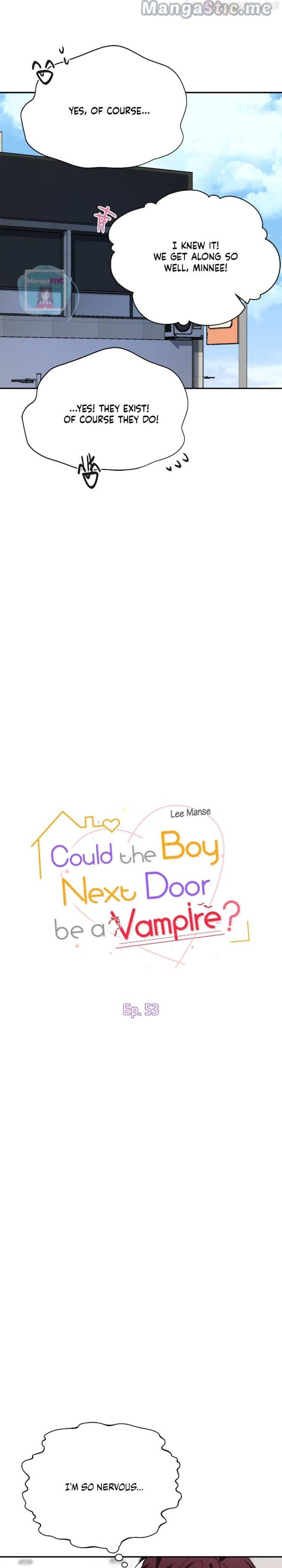Could the Boy Next Door be a Vampire? Chapter 53 - page 5