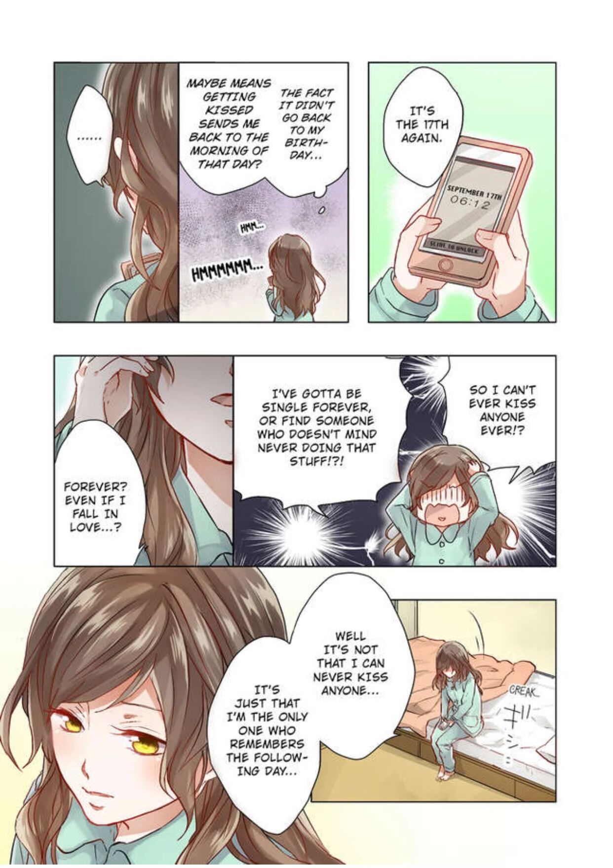 Our First Kiss, Again and Again chapter 4 - page 7