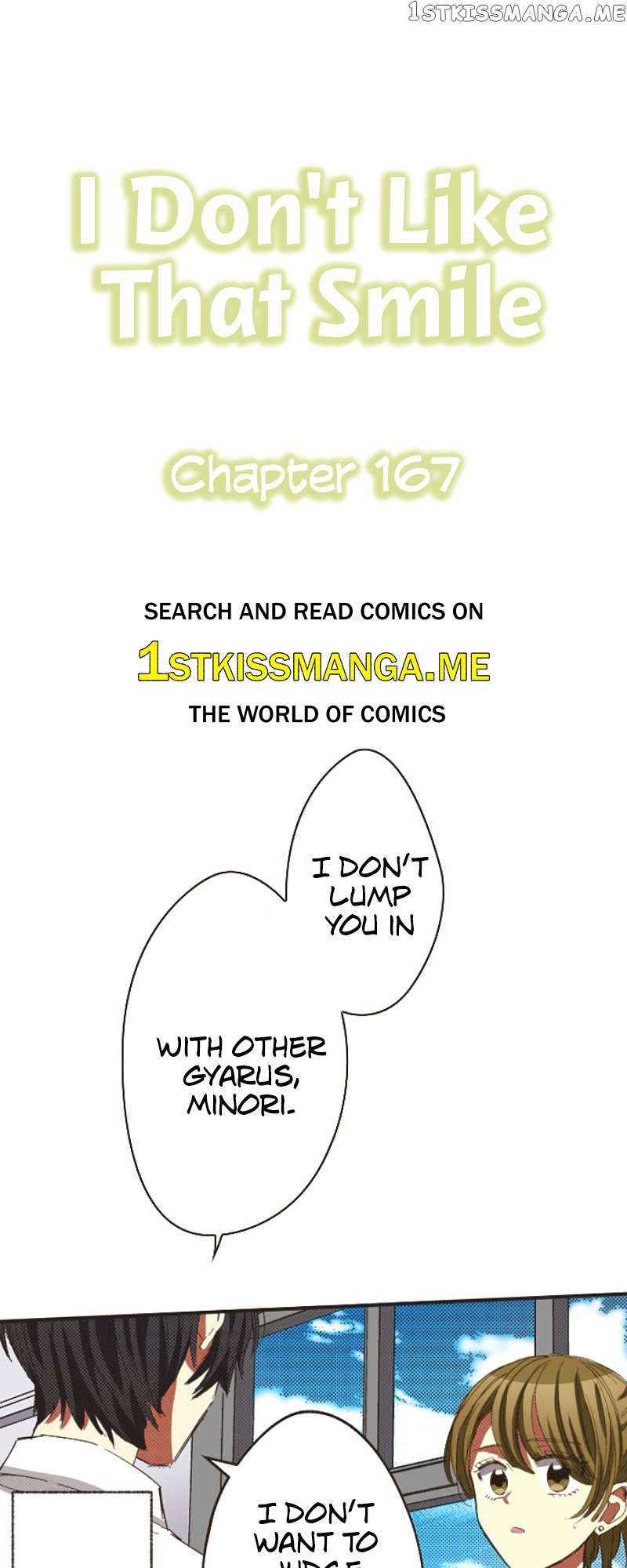 I Don’t Like That Smile Chapter 167 - page 1