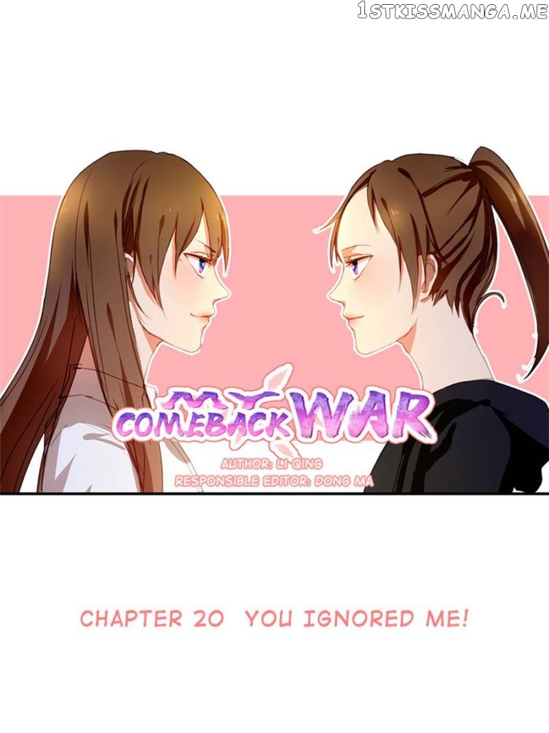 My Comeback War chapter 20 - page 1