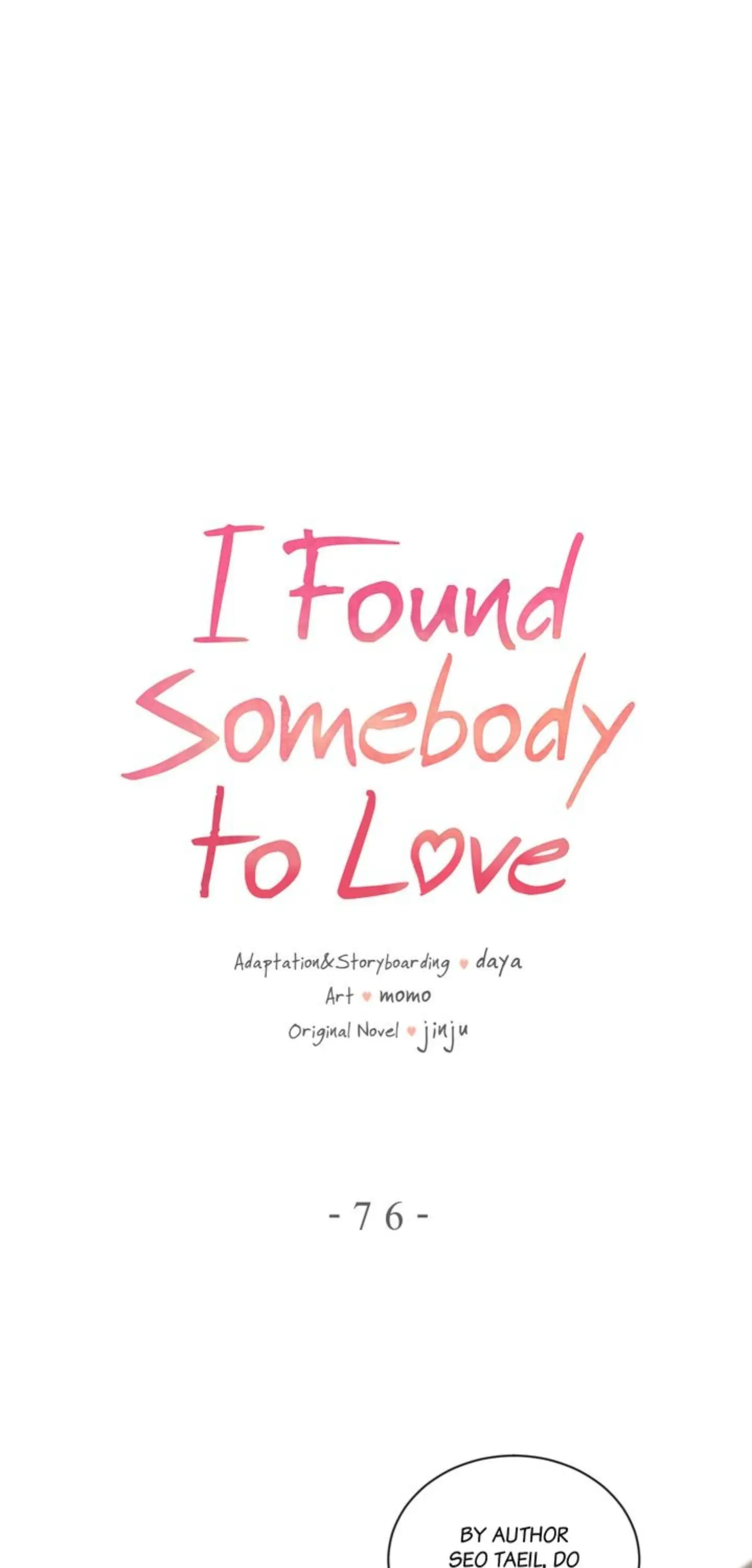 I Found Somebody to Love Chapter 76 - page 1