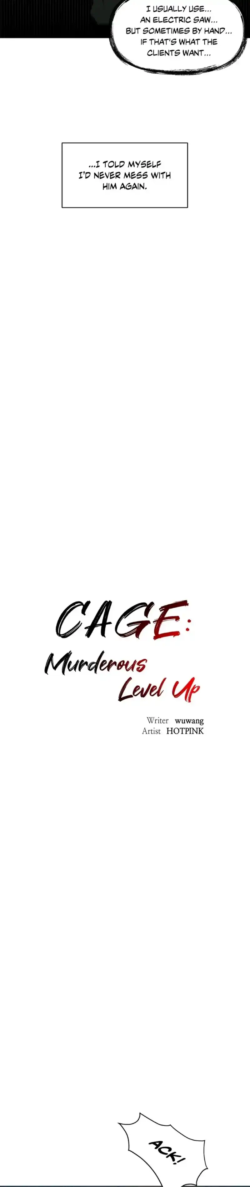 CAGE: Murderous Level Up Chapter 4 - page 2