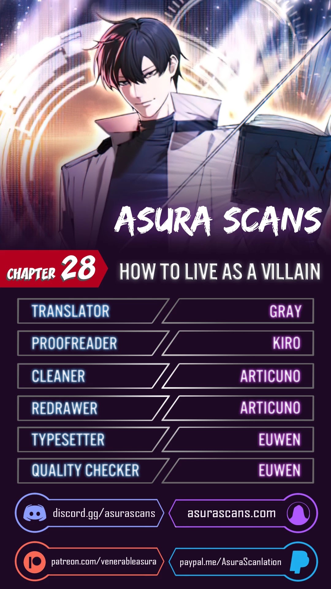 How to Live as a Villain chapter 28 - page 1