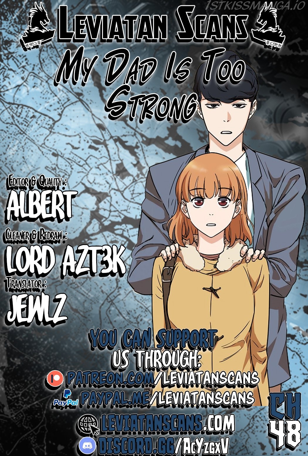 My Dad Is Too Strong chapter 48.1 - page 1