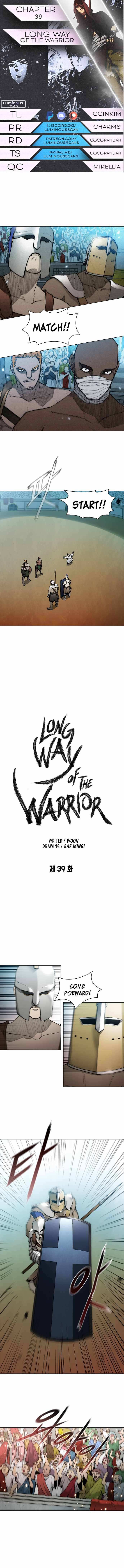 The Long Way Of The Warrior chapter 39 - page 1