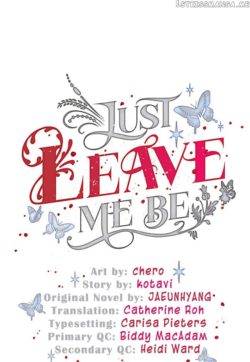 Just Leave Me Be Chapter 113 - page 1