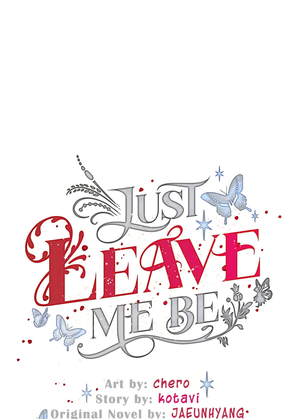 Just Leave Me Be Chapter 112 - page 1