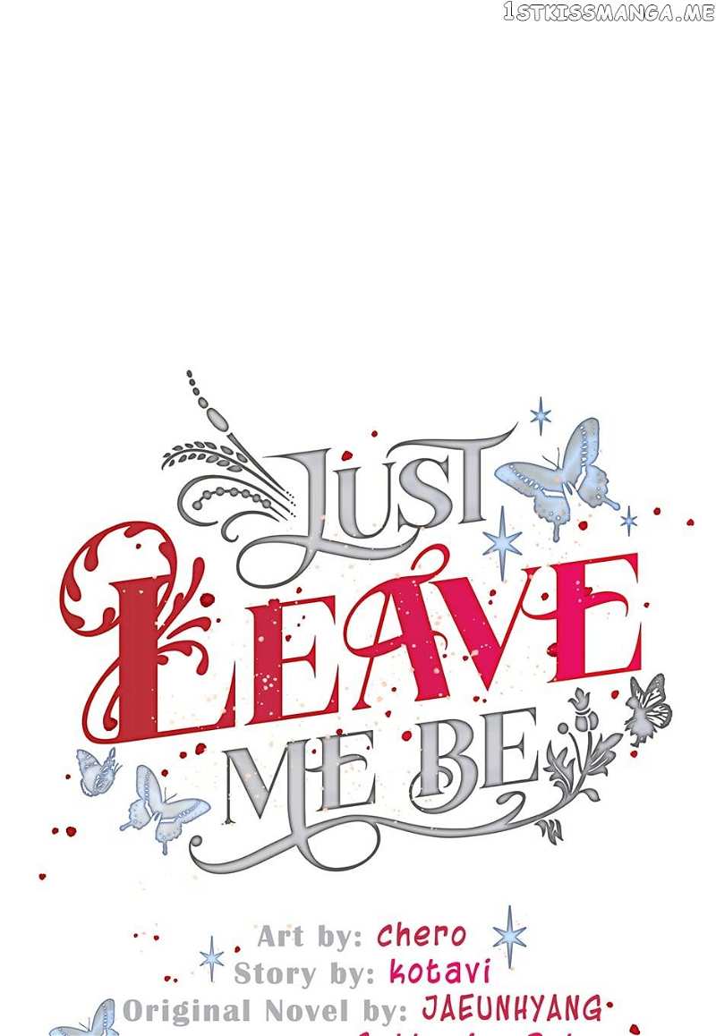 Just Leave Me Be Chapter 110 - page 1