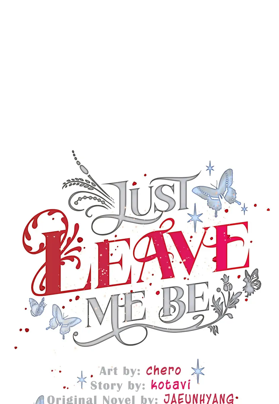 Just Leave Me Be Chapter 97 - page 1