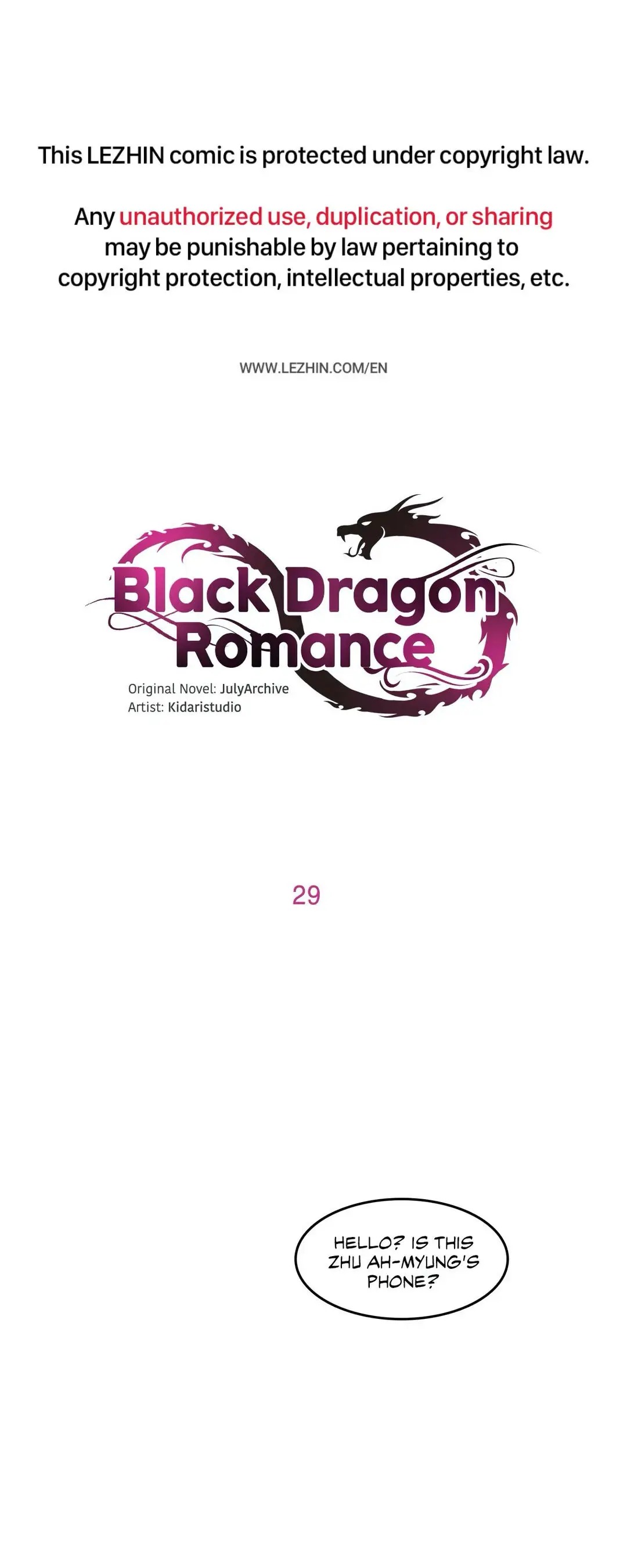 Black Dragon RomanceBlack Dragon Romance chapter 29 - page 2