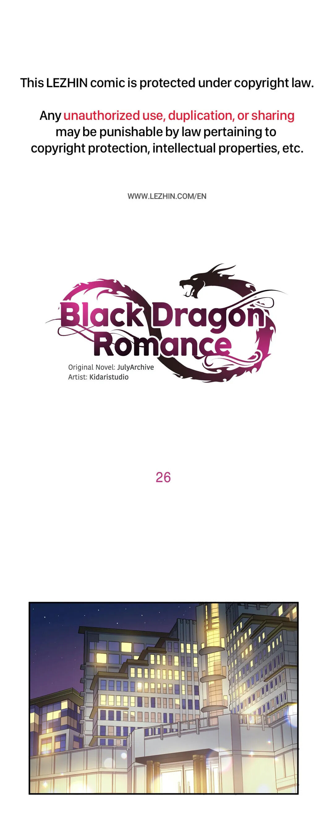 Black Dragon RomanceBlack Dragon Romance chapter 26 - page 1