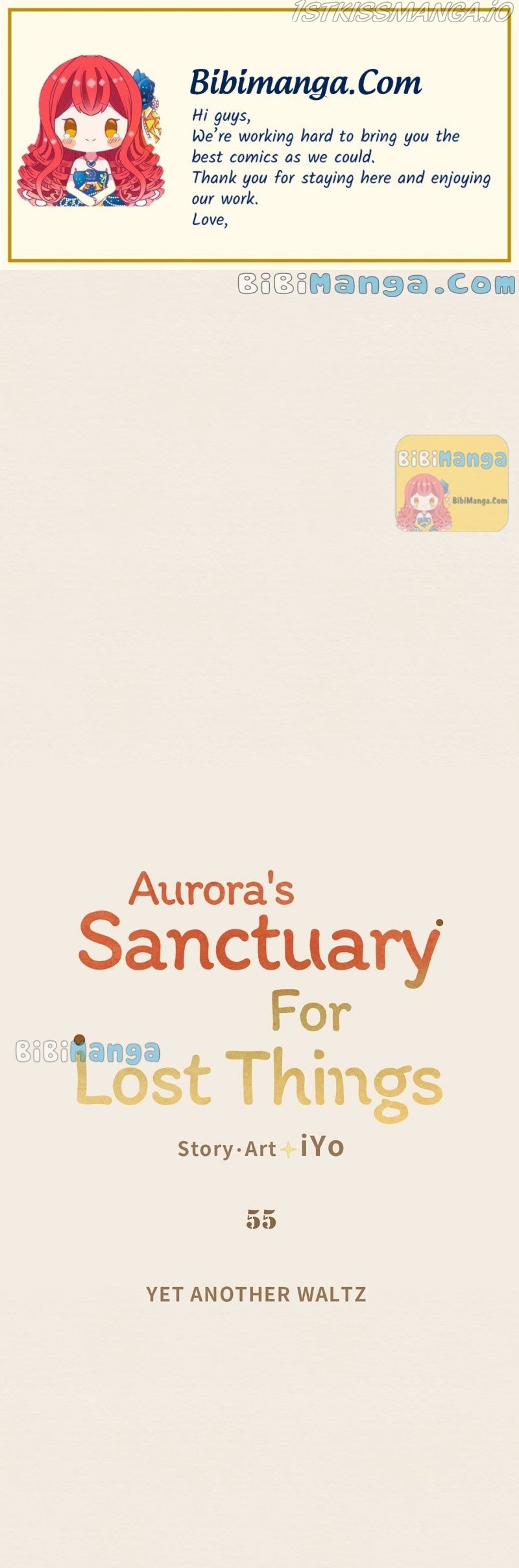 Aurora’s Sanctuary for Lost Things Chapter 55 - page 1