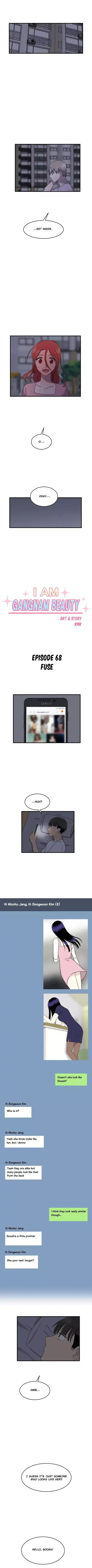 My ID is Gangnam Beauty chapter 68 - page 1