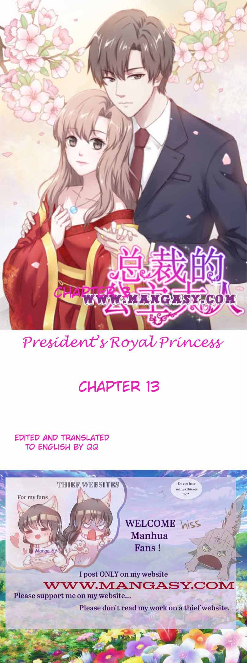 President’s Royal Princess Chapter 13 - page 1