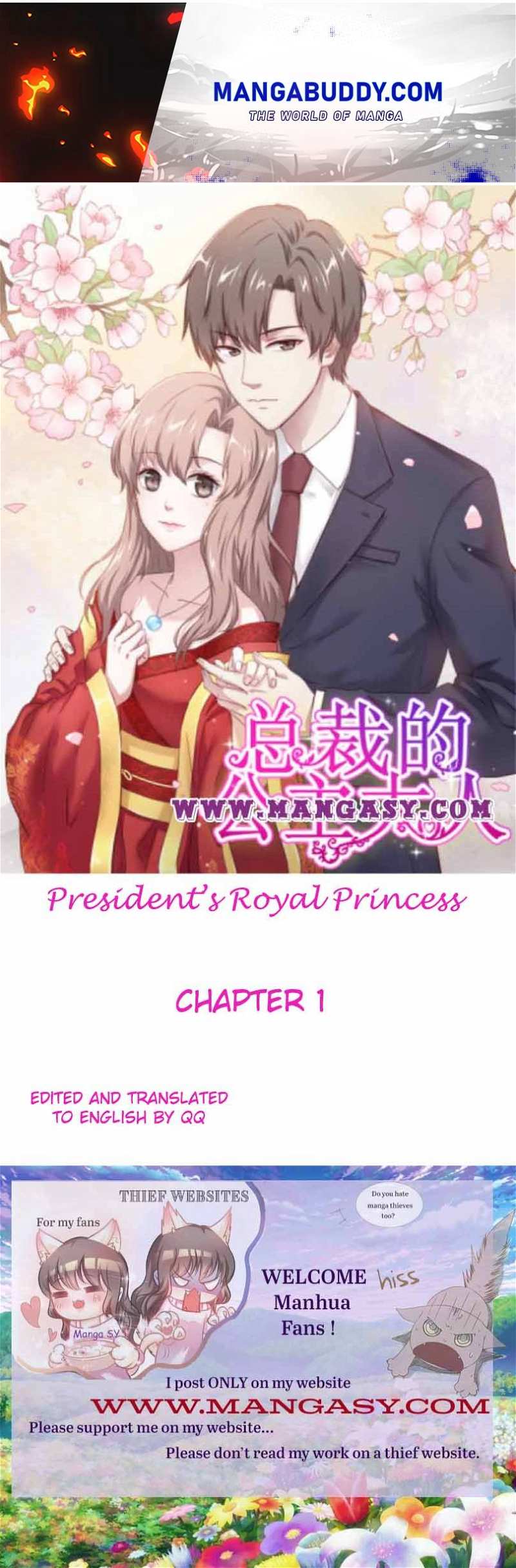 President’s Royal Princess Chapter 1 - page 1