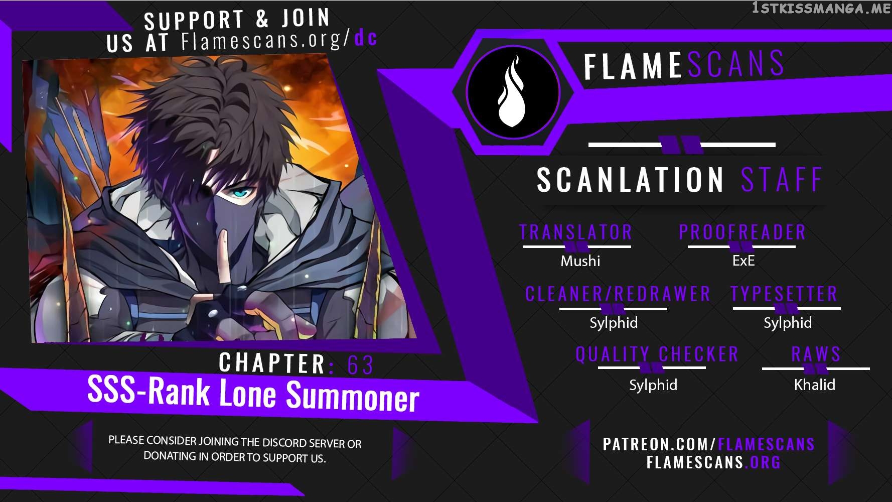 The Lone SSS-Class Summoner Chapter 63 - page 1