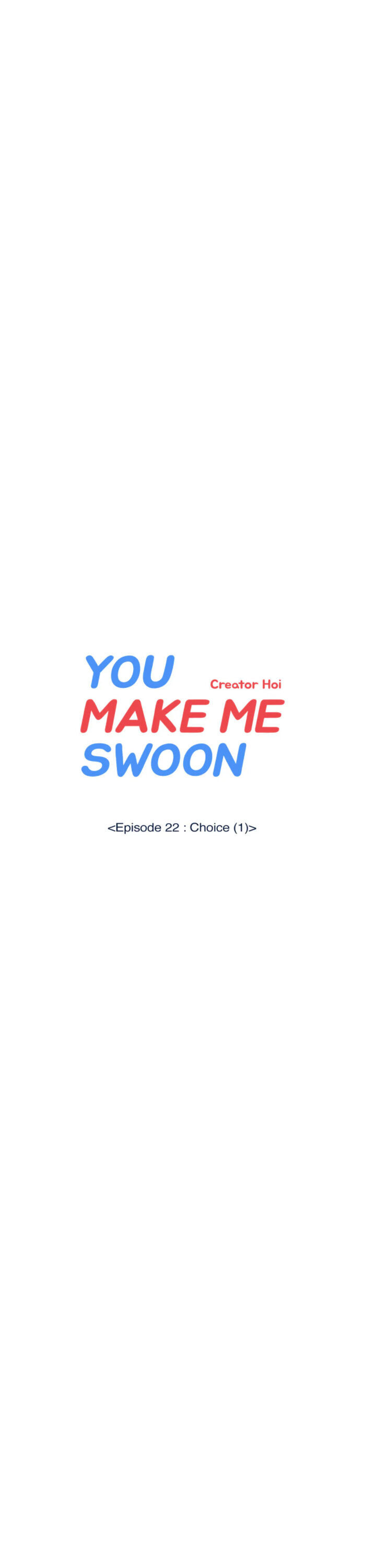 You Make Me Swoon Chapter 22 - page 3