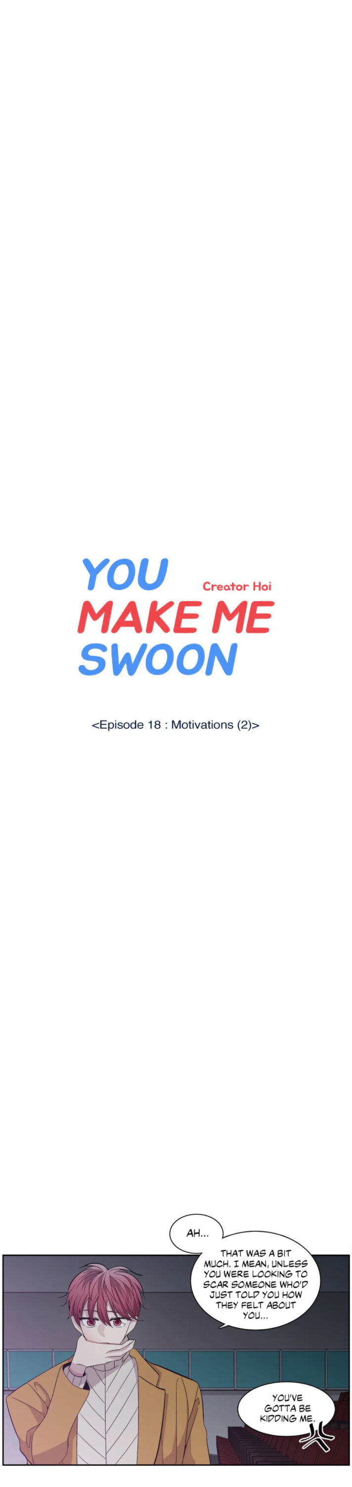 You Make Me Swoon Chapter 18 - page 4