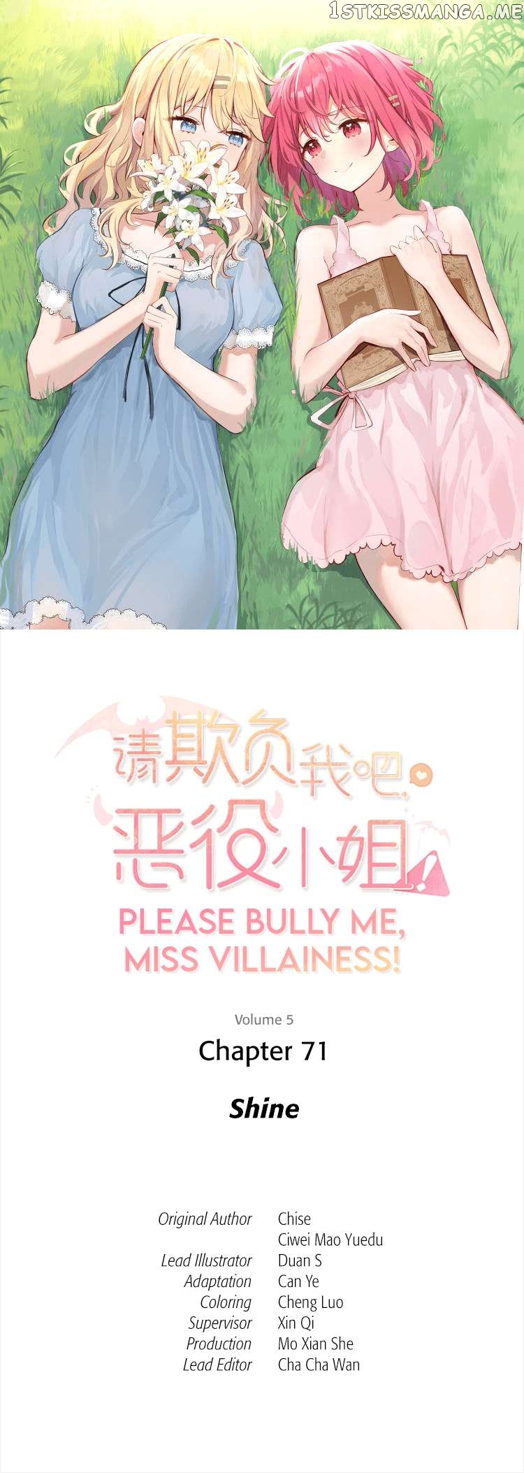 Please Bully Me, Miss Villainess! Chapter 71 - page 1