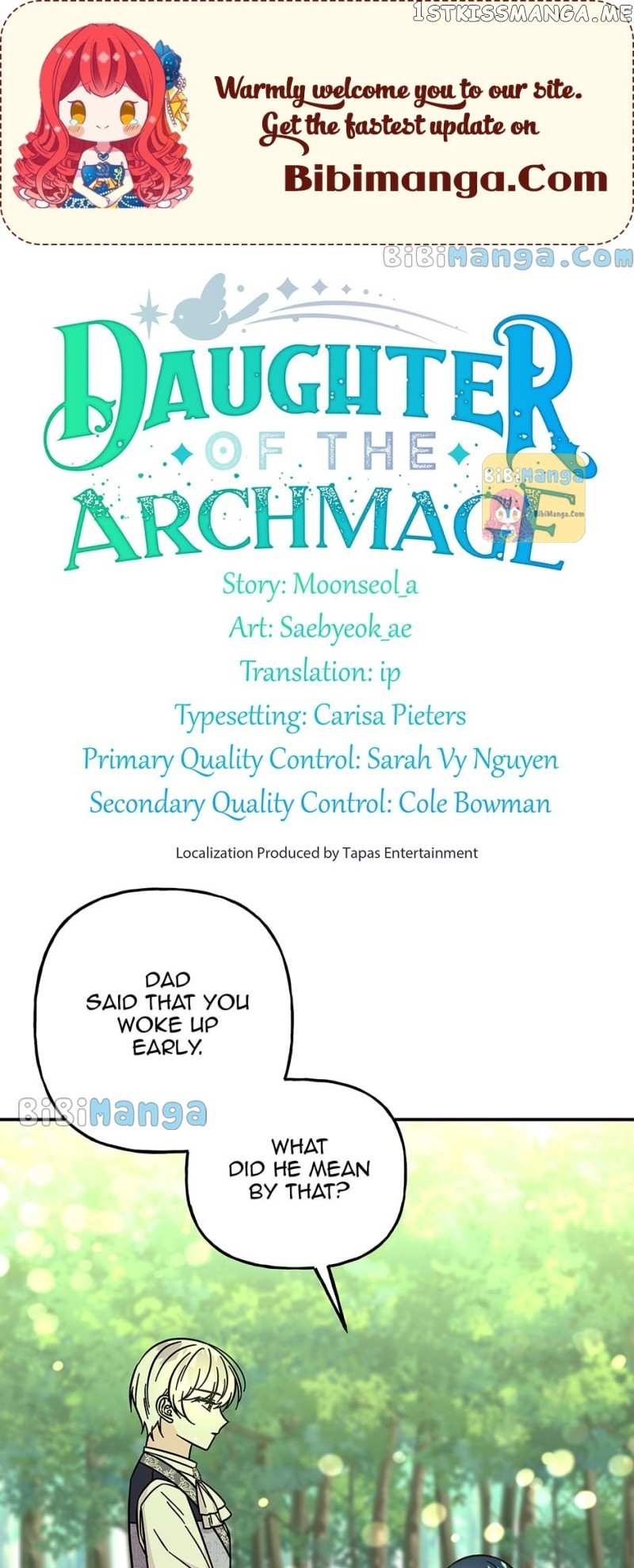 The Archmage’s Daughter Chapter 172 - page 1
