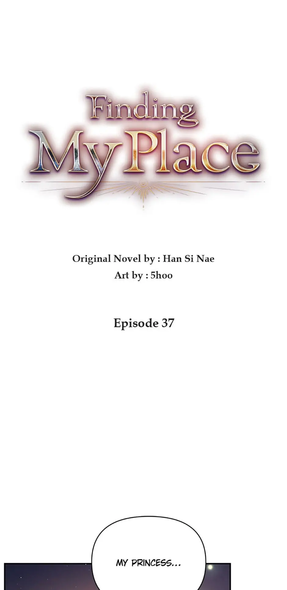 Finding My Place Chapter 37 - page 1