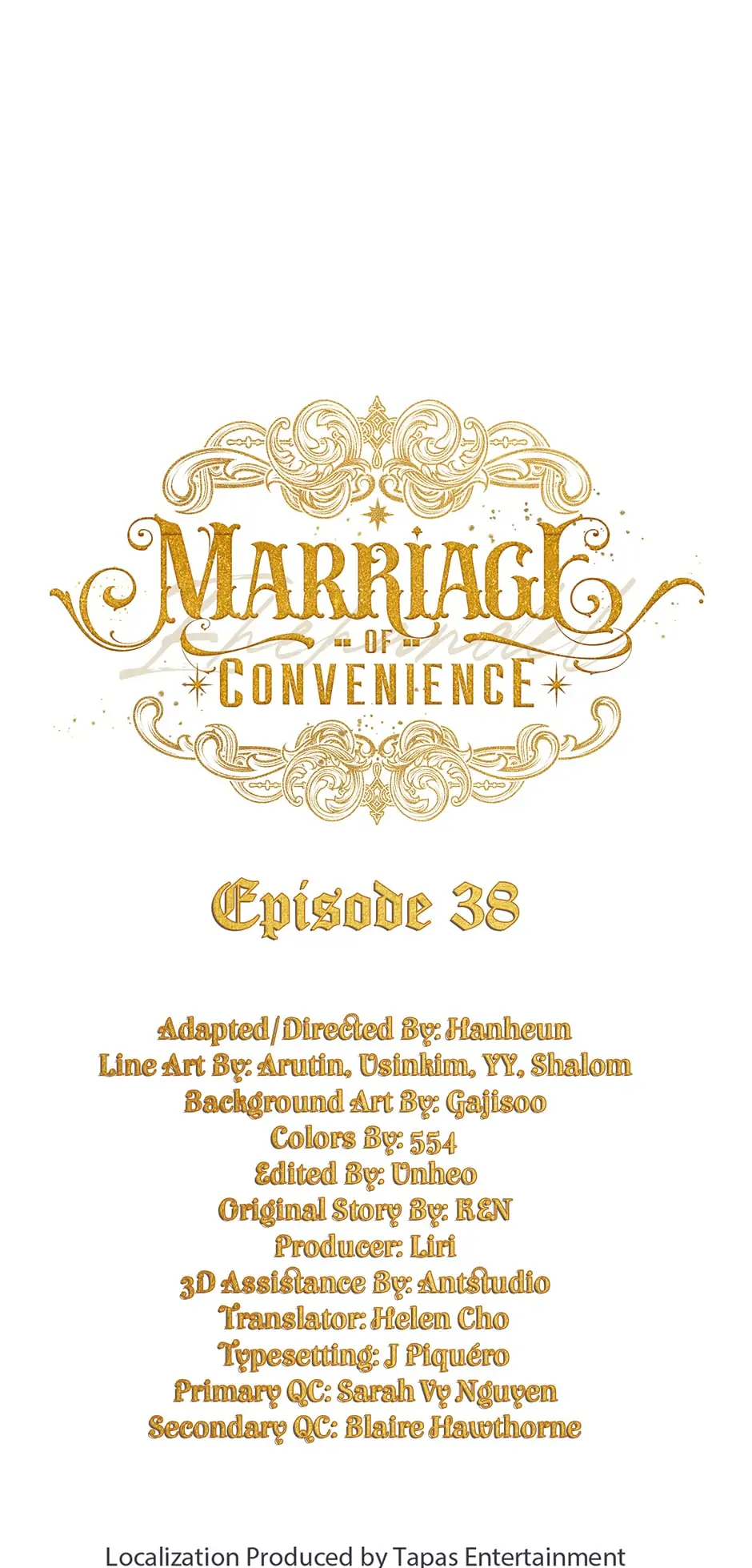 Marriage of Convenience Chapter 38 - page 1