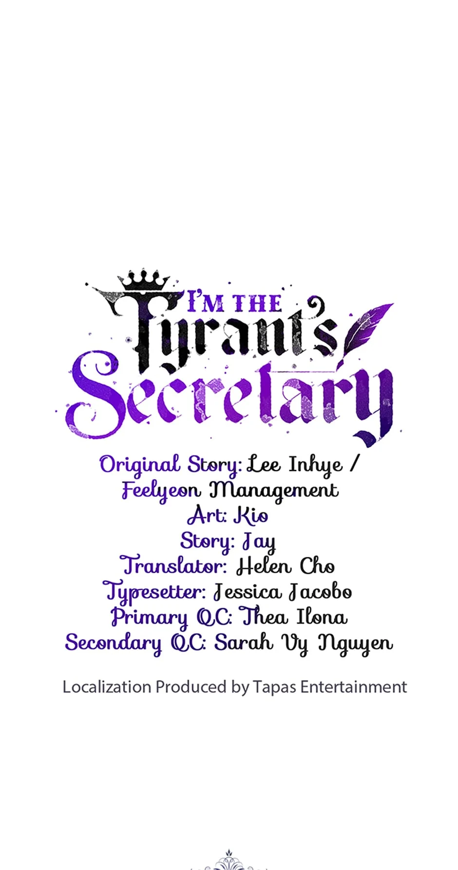 I'm the Tyrant's Secretary Chapter 73 - page 33