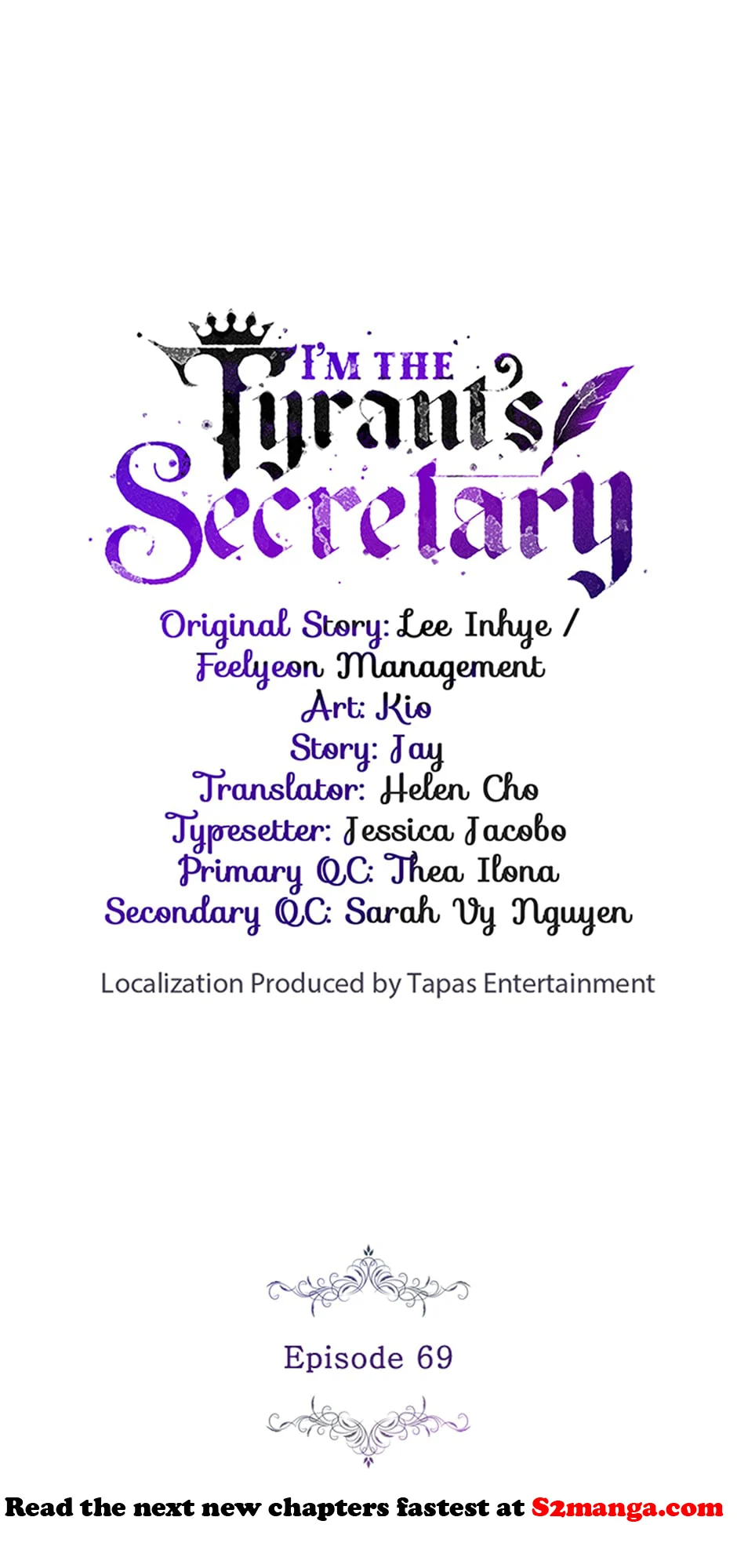 I'm the Tyrant's Secretary chapter 69 - page 26