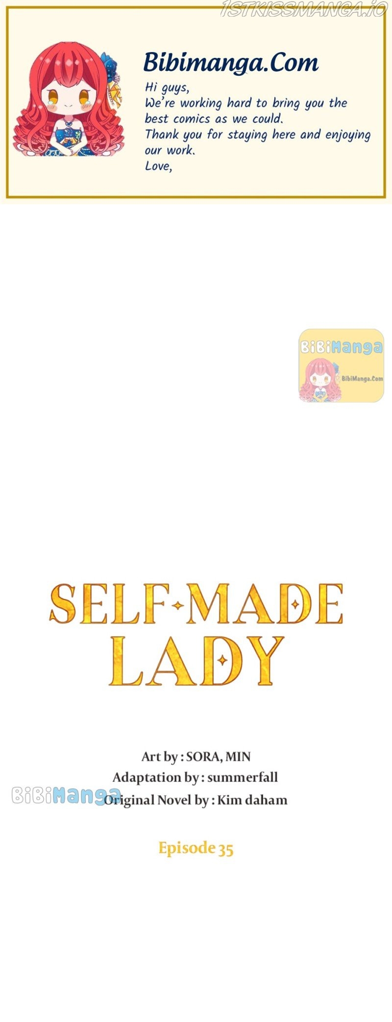 Self-Made Lady  - page 1