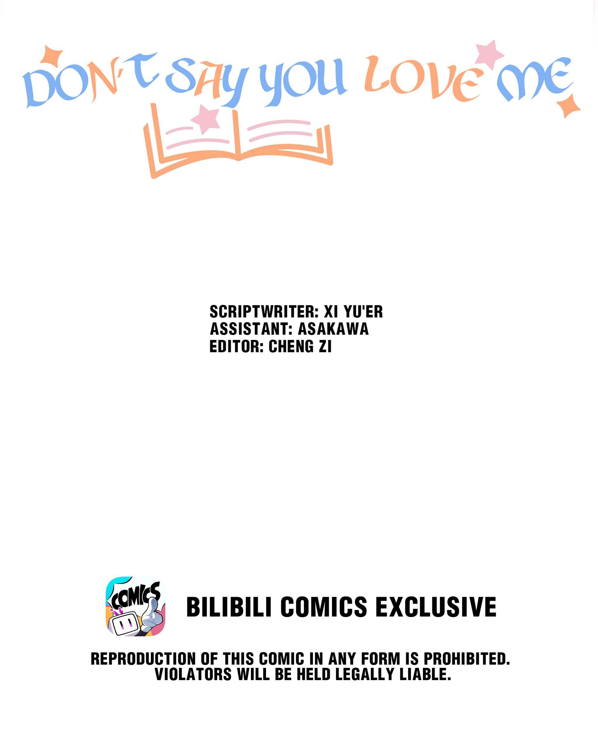 Don’t Say You Love Me Chapter 2 - page 2