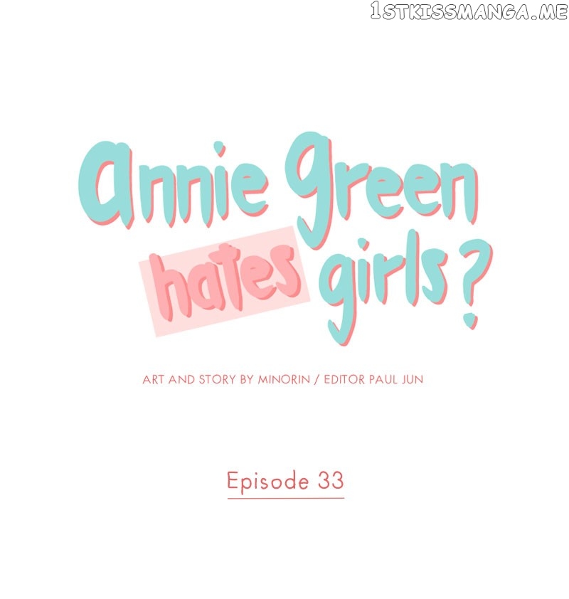 Annie Green Hates Girls Chapter 33 - page 1