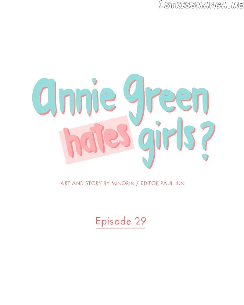 Annie Green Hates Girls Chapter 29 - page 1